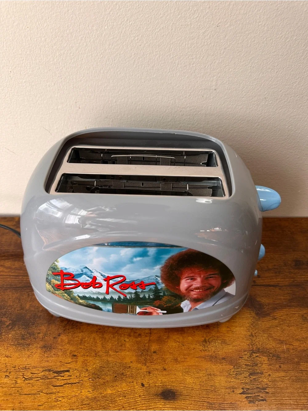 Bob Ross Toaster - Toasts Bob's Iconic Face Onto Your Toast NEW Unused No Box